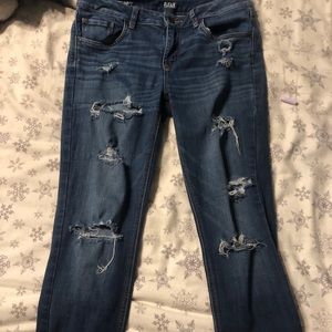 jeans, stretchy denim